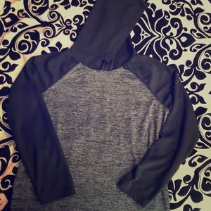 Long sleeve hooded shirt
